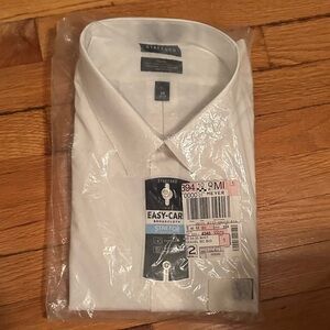Stafford Men's Easy-Care White Dress Shirt